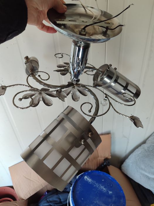 Люстра 3х рожковая производство Россия