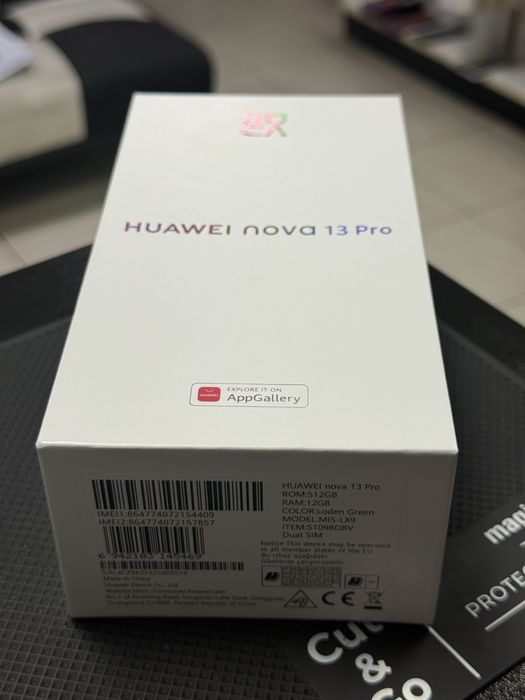 Huawei Nova 13 Pro 5G,Loden Green,512GB/12GB RAM *ЧистоНов*3г Гаранция