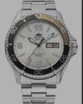 Orient Mako III Kamasu RA-AA0821S39B, culoare IVORIU; ORIGINAL.