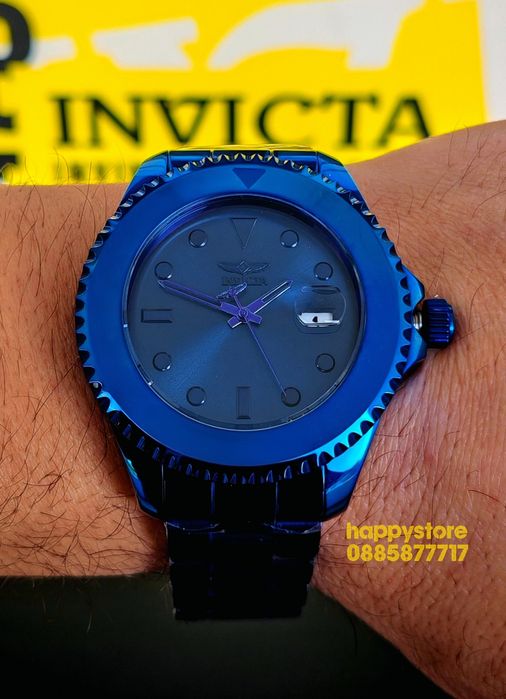 INVICTA Grand Diver automatic Blue 48mm, Инвикта нов ръчен часовник