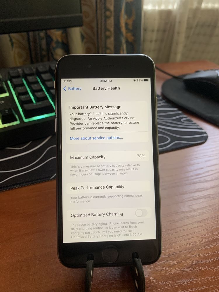 Iphone 6s 16gb сив