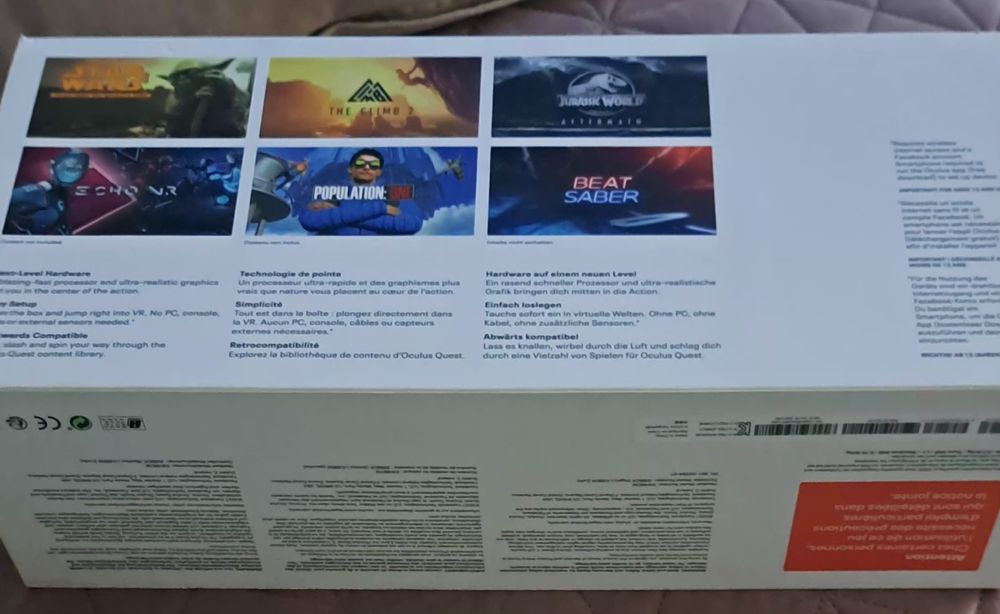 Vând ochelari VR Oculus Quest 2, 128GB