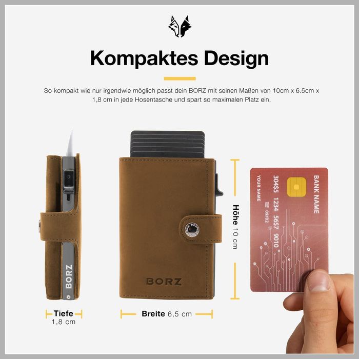 Portofel din piele pentru bărbați Noi!