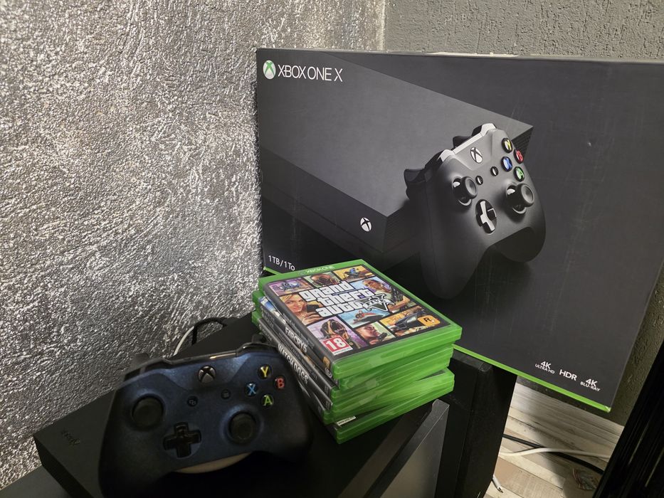 Xbox One X 1TB SSD 4k 120 Hz