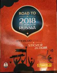 Road to fifa world cup russia 2018 panini nu topps stickere fotbal