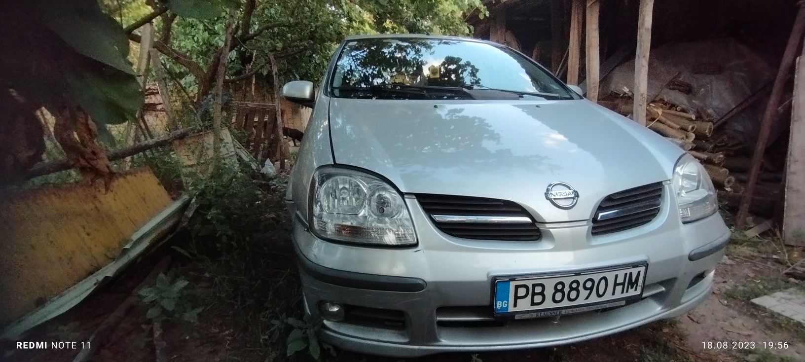 Nissan Almera tino face lift