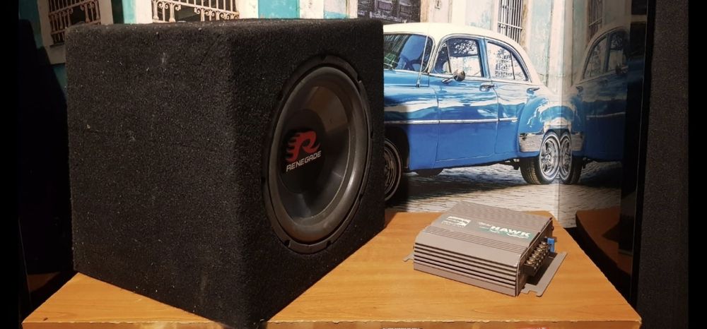 Statie amplificator Profi Sound Hifonics Cougar sau subwoofer Renegade