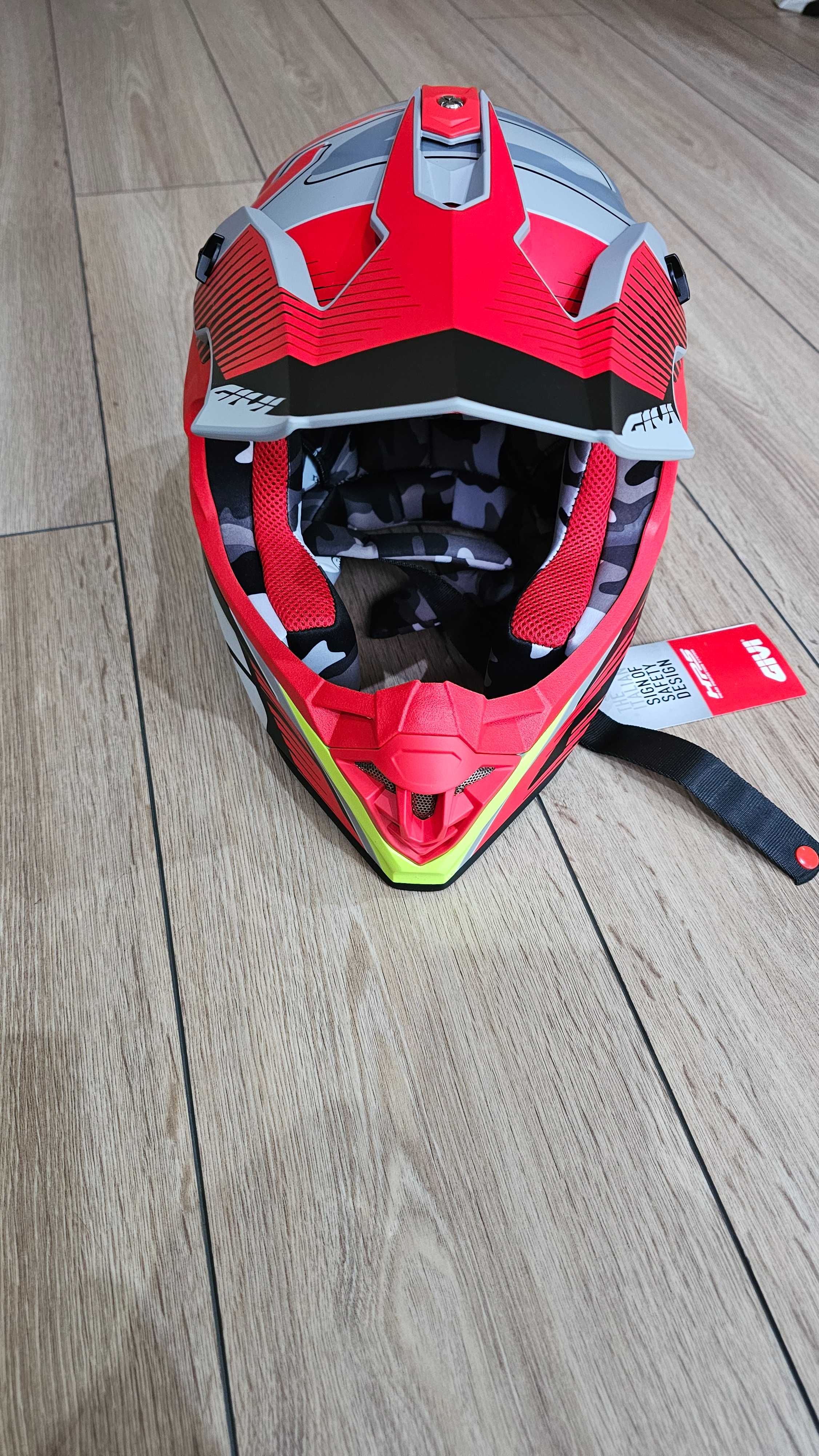 Каска Cross/Enduro! M