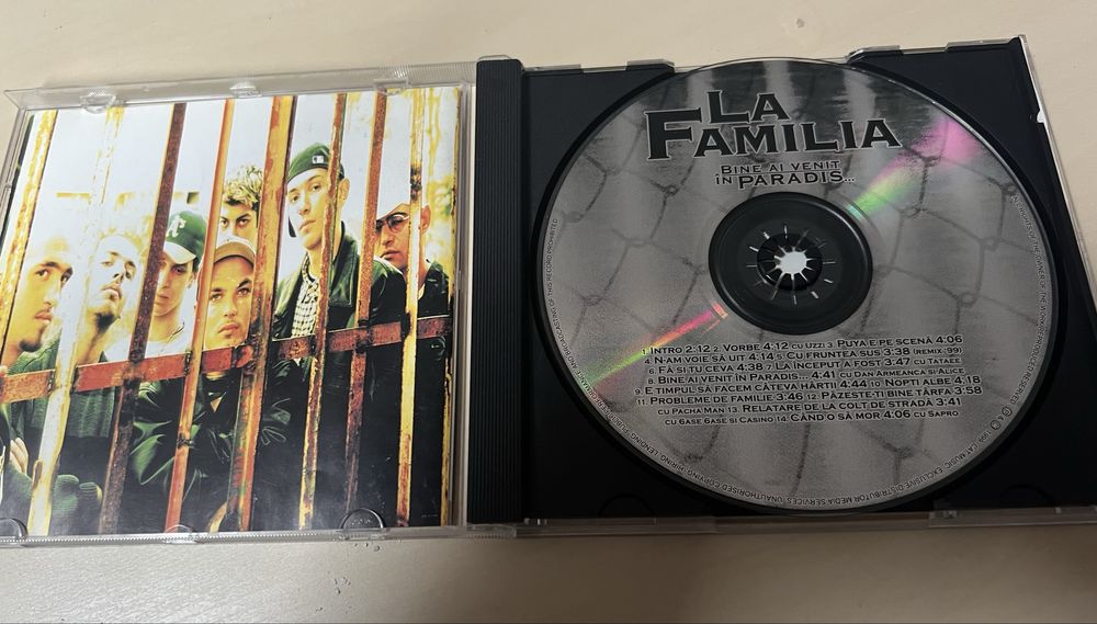 La Familia - Bine ai venit in paradis CD rap hip hop romanesc