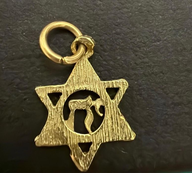 Pandantiv Steaua lui David Aur 14K