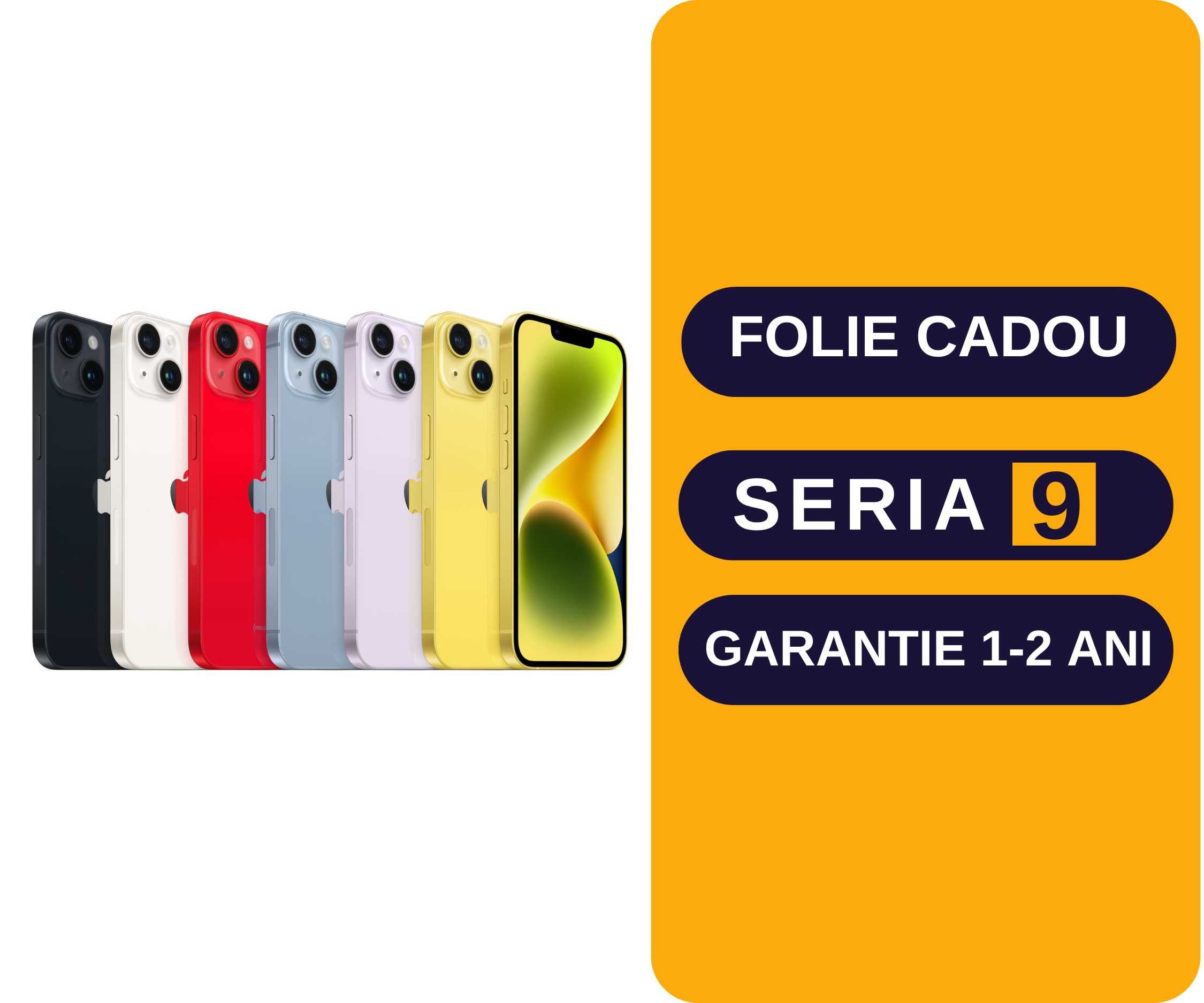 Iphone 14 128gb / 256gb /512gb / Garantie 2 Ani / Seria9.ro