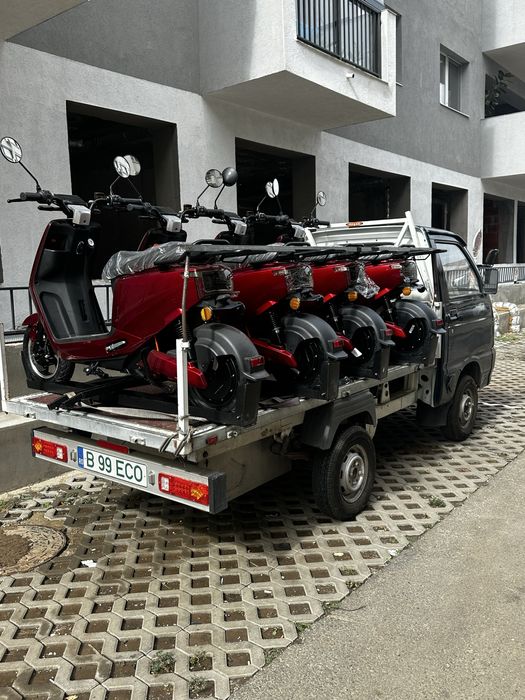 scutere noi inchiriat pt livrari Glovo Tazz Bolt Rent electric scuter
