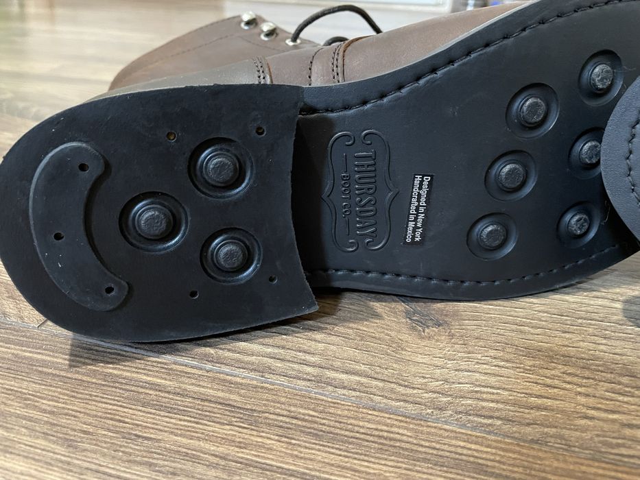 Ghete Captain de la Thursday Boot Co. 11.5 Wide US / 45.5 - 46 EU