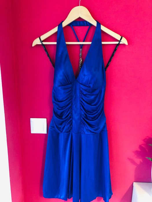 Официална синя рокля