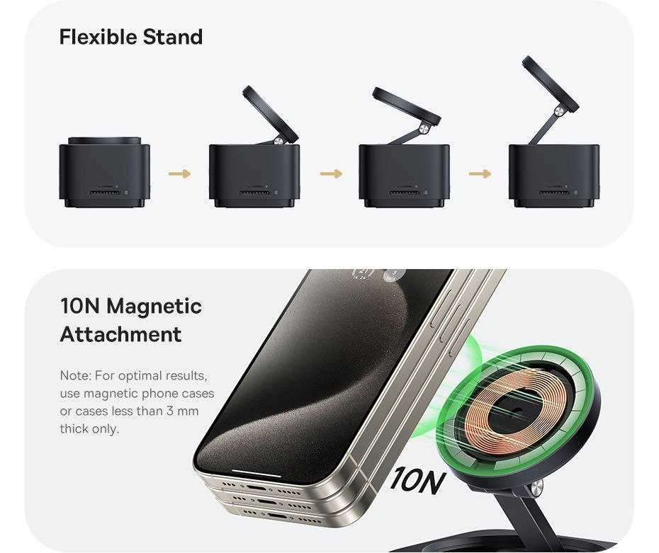 Baseus Hub 7 в 1 Usb 3.2 Hdmi 60Hz + 15w Беспроводная зарядка