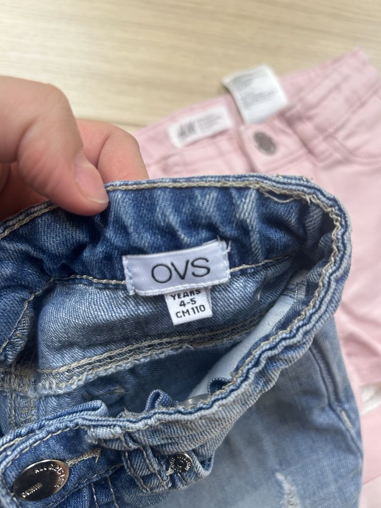 Pantaloni scurti fetite-lot H&M si Ovs