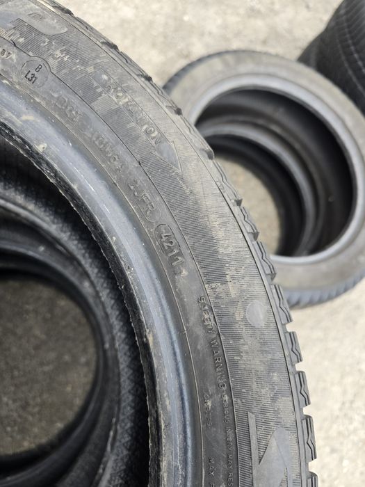 4x 215/50/17 M+S DUNLOP Stare excelentă