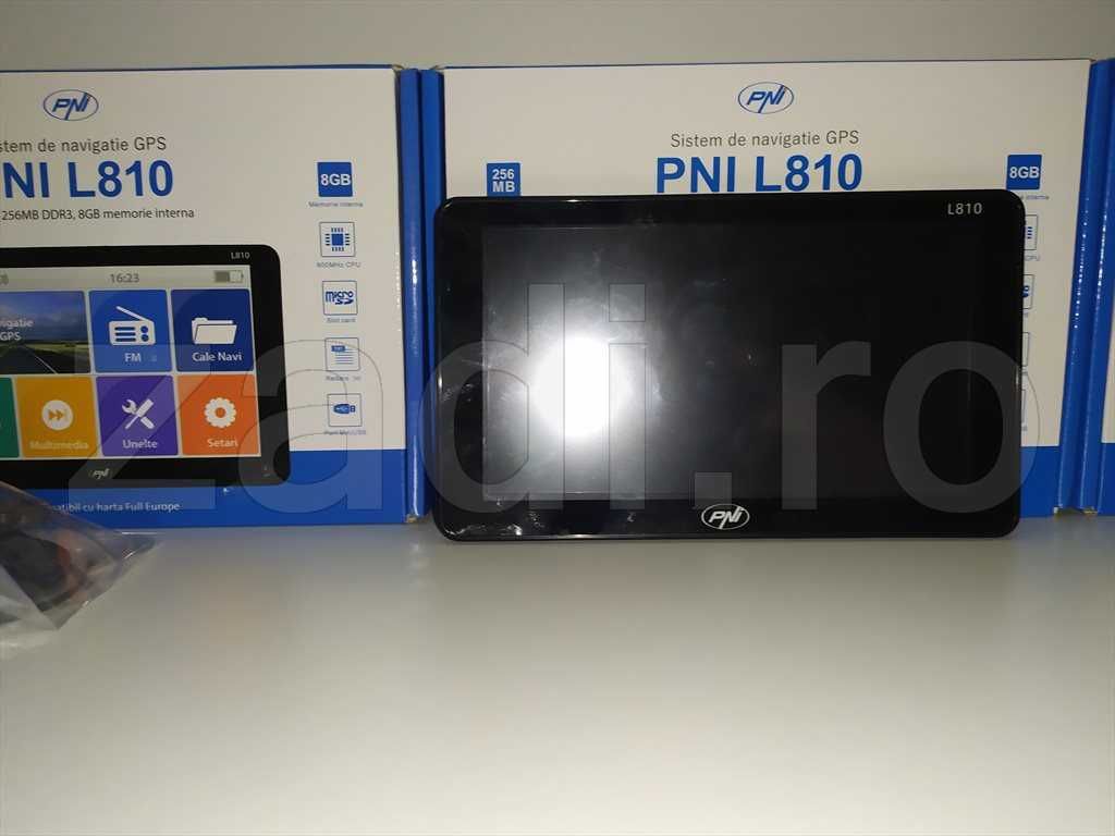 PNI L810- GPS 7" Camion si TIR , Harta Full Eu, ADR, Tollcolect