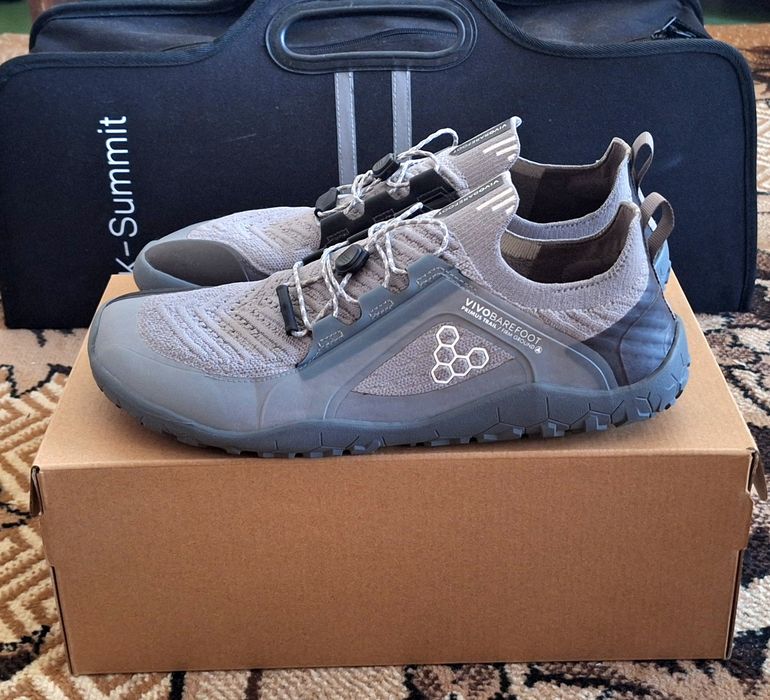 Боси Обувки Vivobarefoot Primus Trail Knit FG Mens Ultimate Gray EU 43