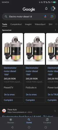 Vand Electro motor diesel 1.8