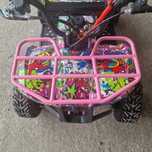 ATV 49cc Ultra Hummer Roz-Grafitti, adus din Germania, Nou