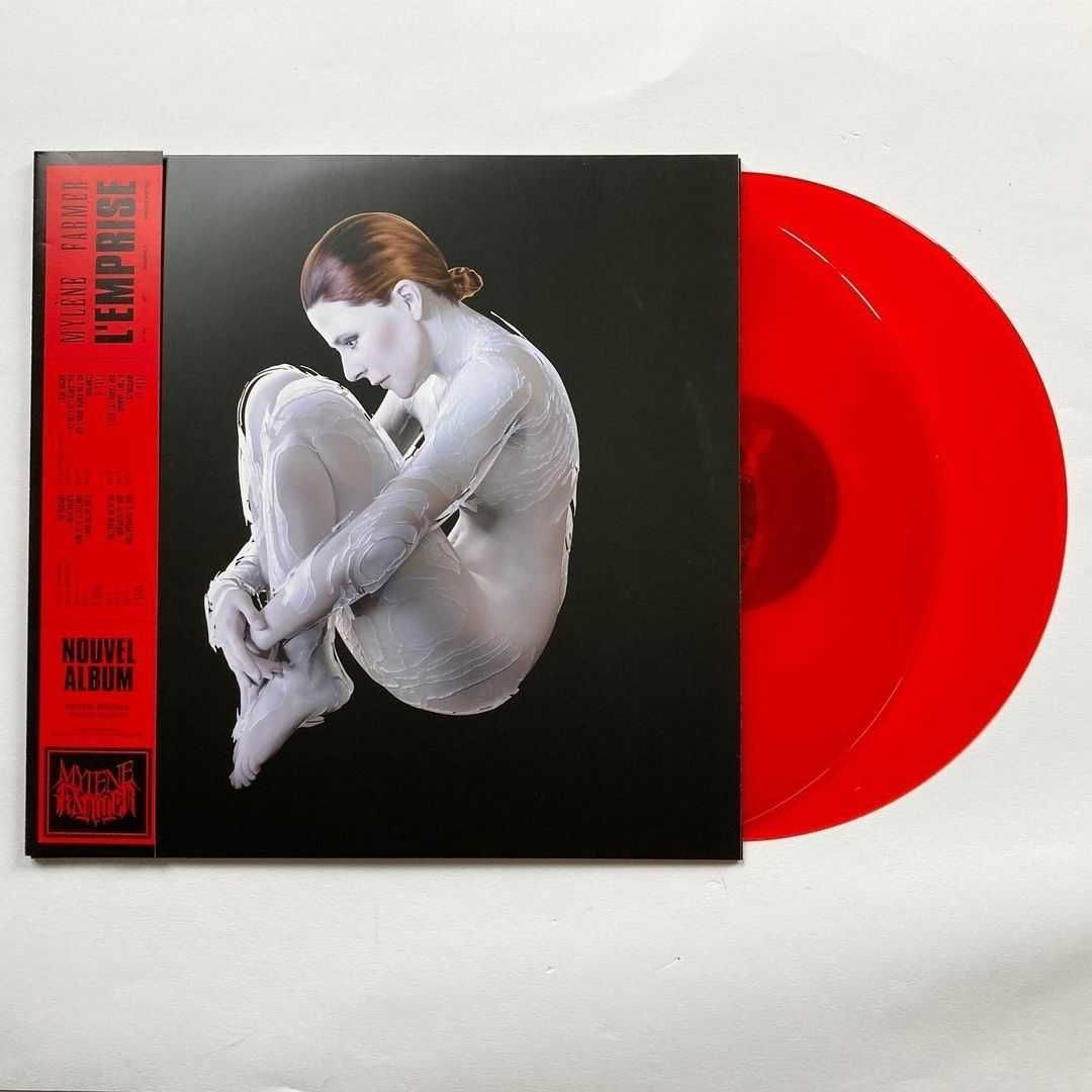 Mylene Farmer - L'emprise Limited Edition Vinyle rouge/Vinyle Cristal