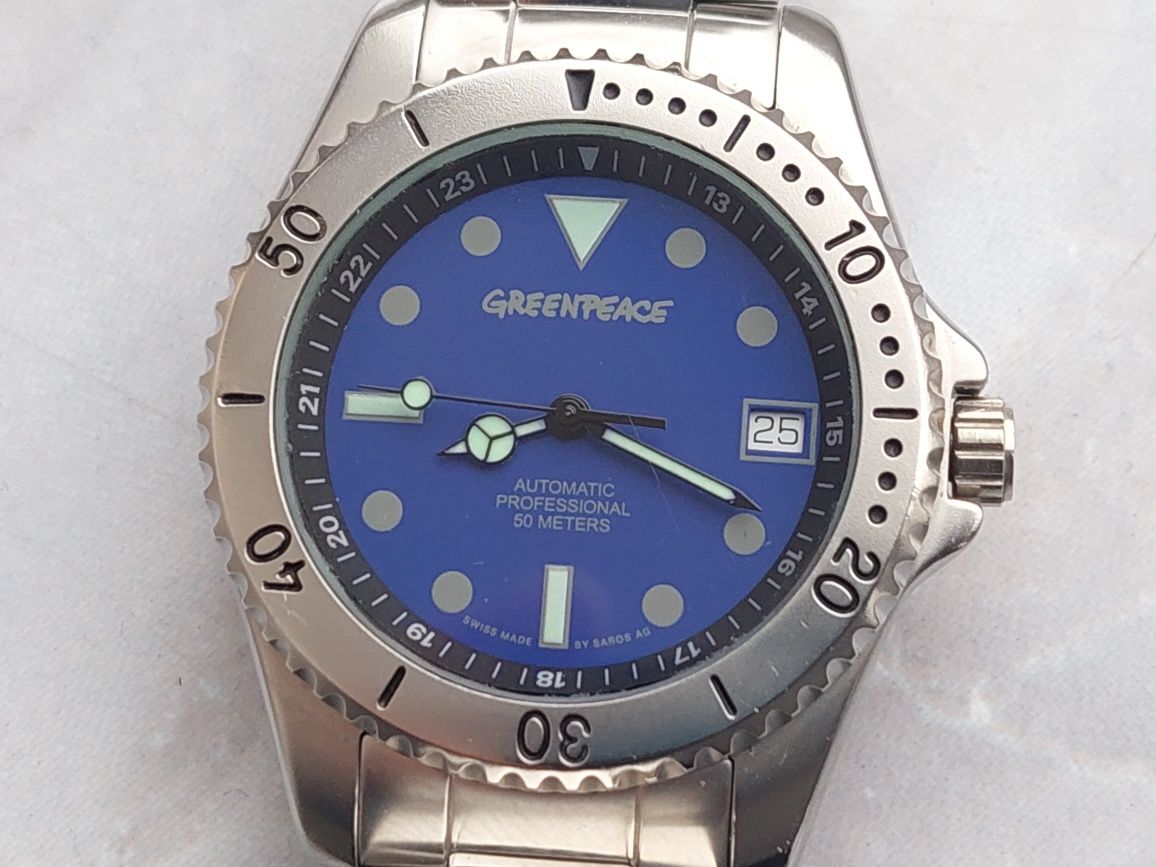 Ceas Greanpeace automatic  cu Eta 28800ah, functional, colectie