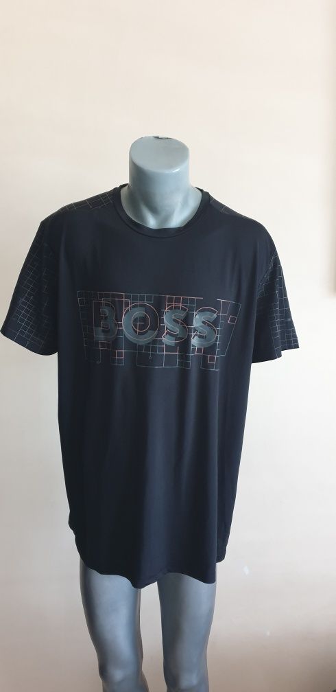 Hugo Boss  Stretch Slim Fit  2XL - 3XL НОВО!  ОРИГИНАЛ! Мъжка Тениска!