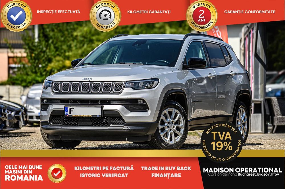 Jeep Compass volan incalzit scaune incalzite