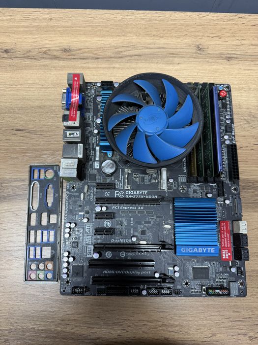 Комплект core i7 3770K +  Z77 + озу 16