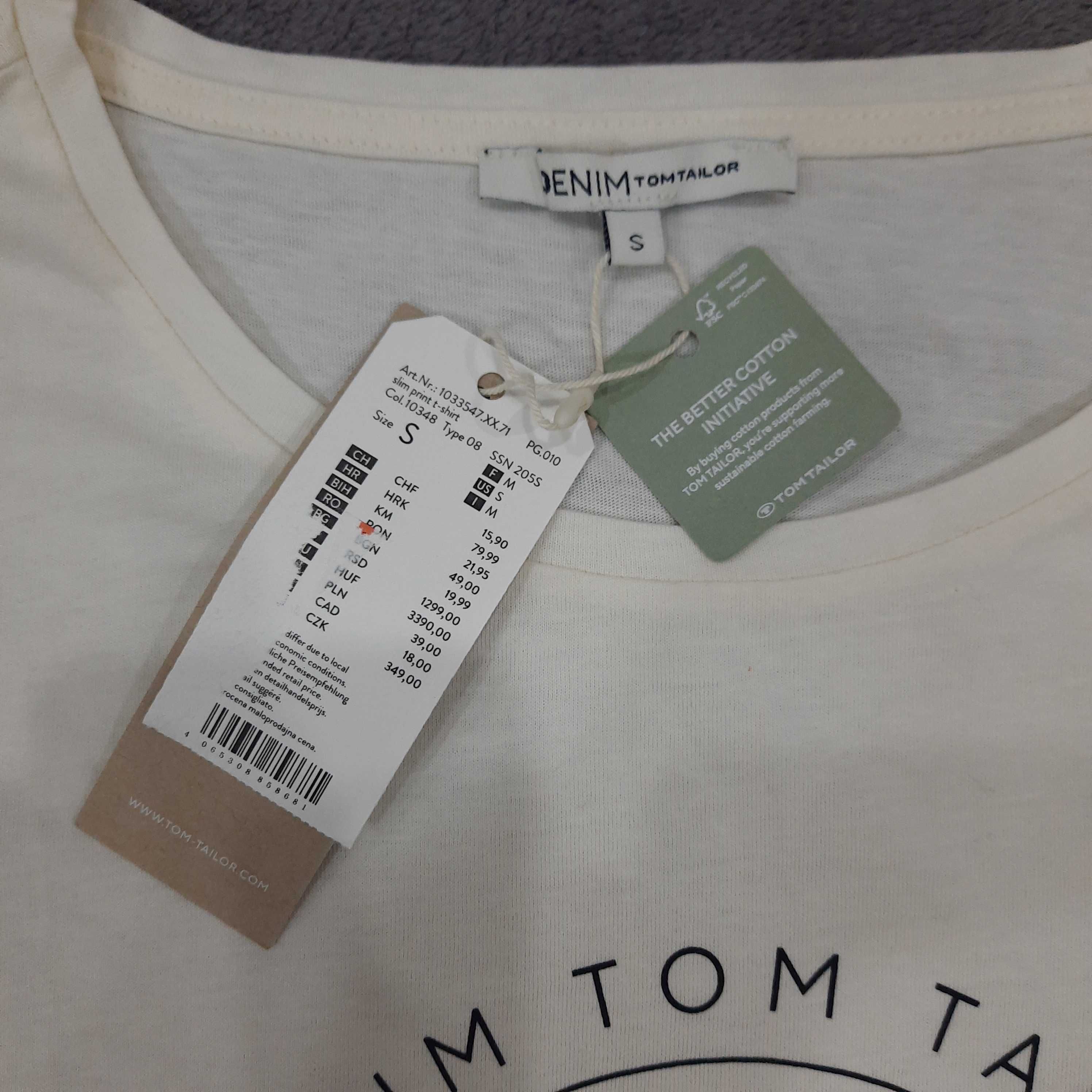 Нови р-р S; M; L;XL  Tom Tailor тениски