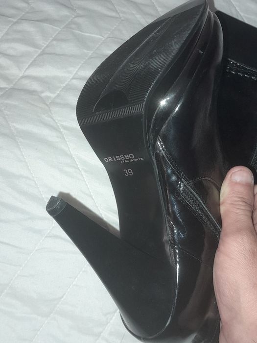 Итальянские зимние сапоги.GRISSBO р.39