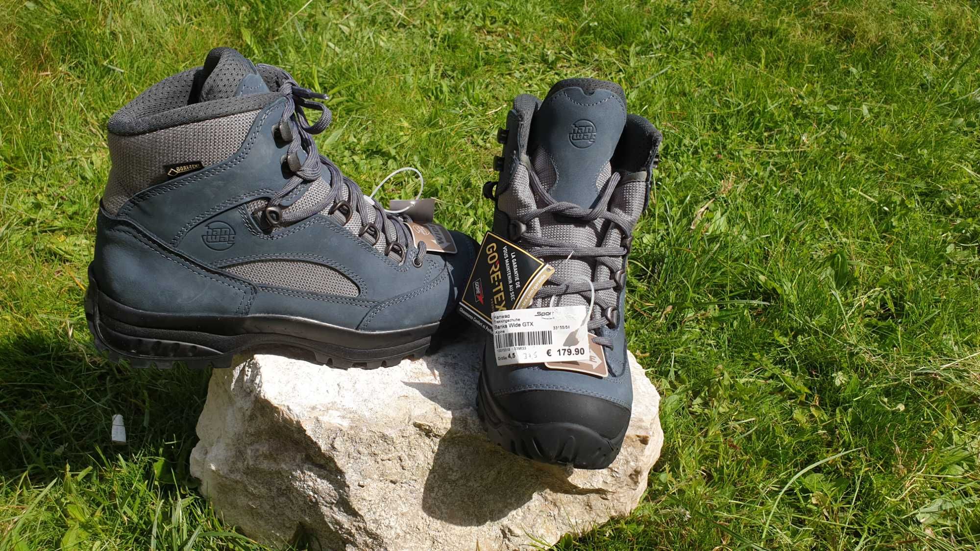 Ghete Bocanci Hanwag Banks II Wide Lady GoreTex 37 24cm