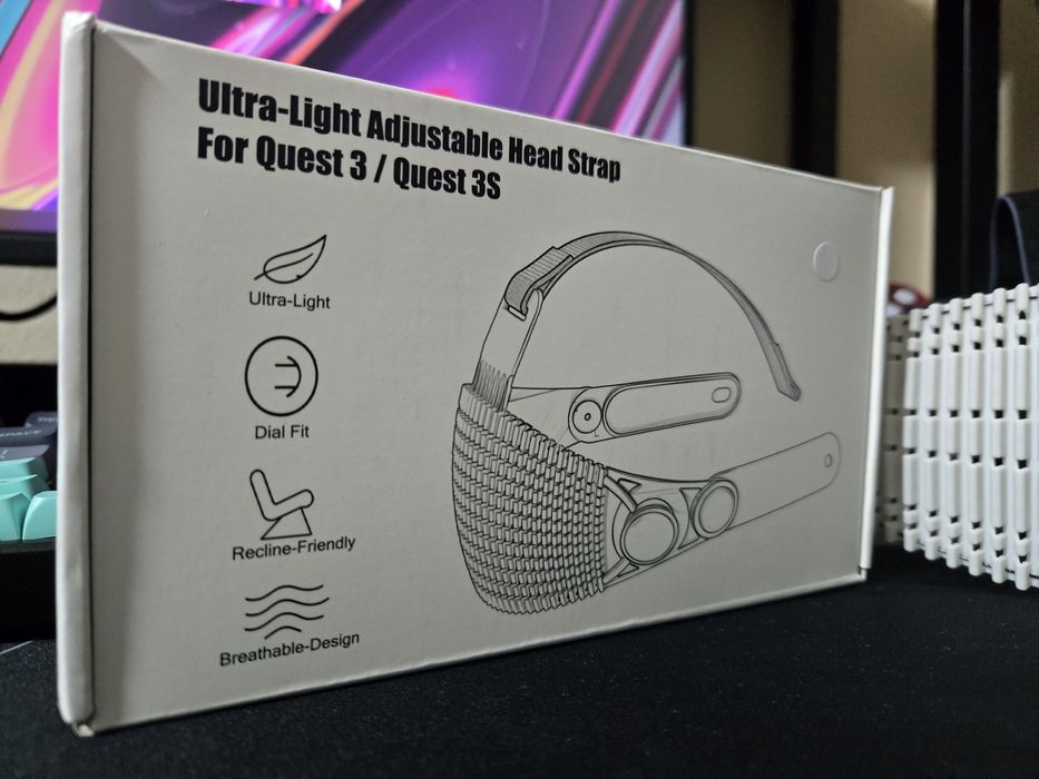 Custom Head Strap For Meta Quest 3 - 3s ( Apple Vision Pro Style )