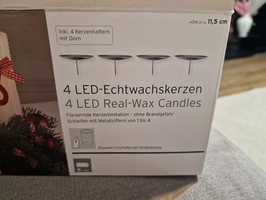 Lumanari decorative Cu Lumina pe baterii cu telecomanda
