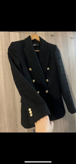 Zara sacou tweed