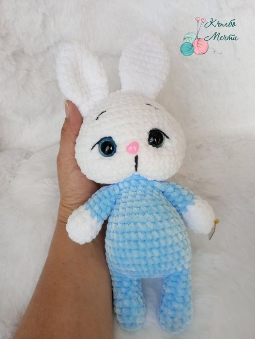 Плюшени зайчета - ръчна изработка
