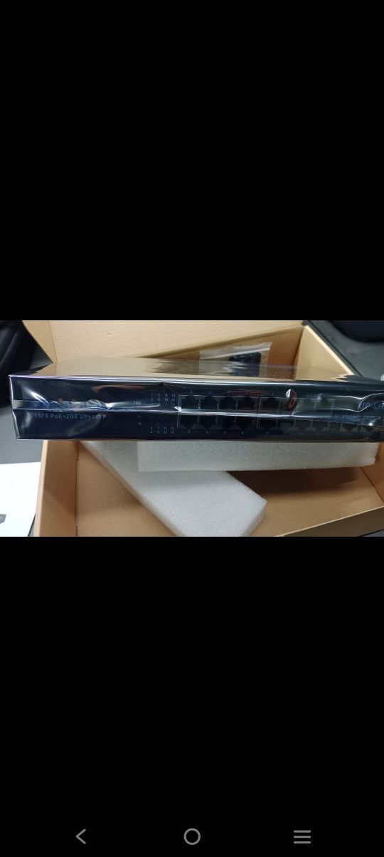 Коммутаторы PoE 16 портов +2 Uplink