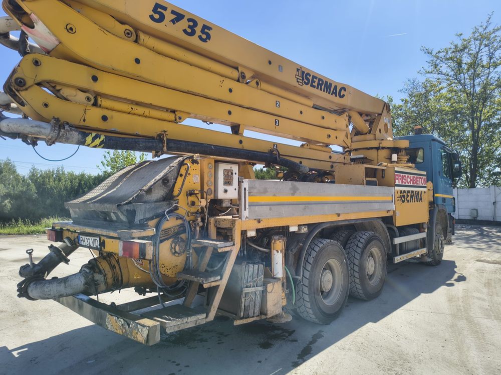 Autopompa Actros Sermac 5z35