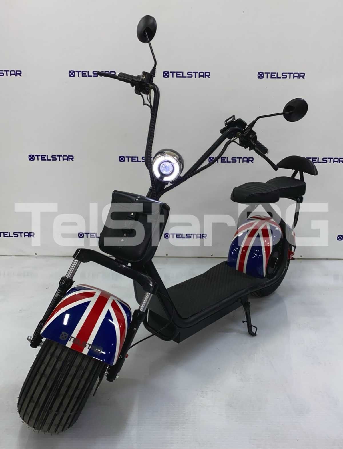 Електрически Скутер   HARLEY/ХАРЛИ X2 1500W LED