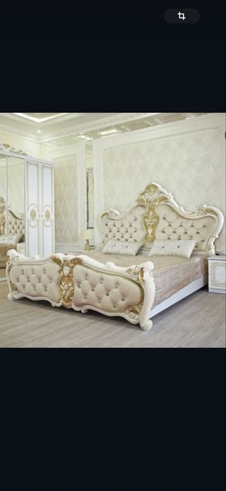 кровать без матрас