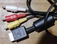 Cablu RCA PlayStation 1, 2, 3