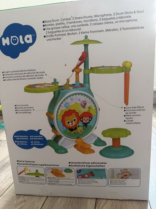 Детский барабан новый