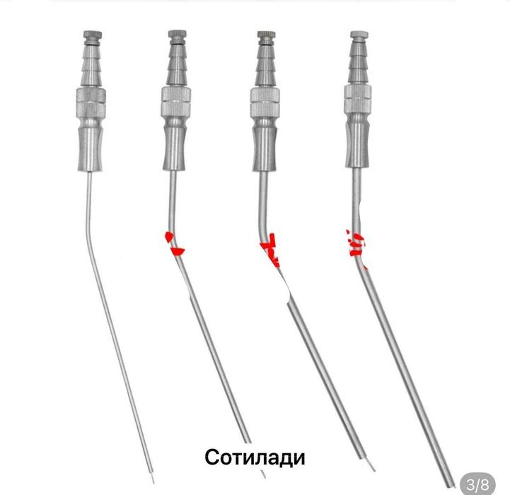 Стоматологические и ЛОР-канюли (иглы для аспирации)