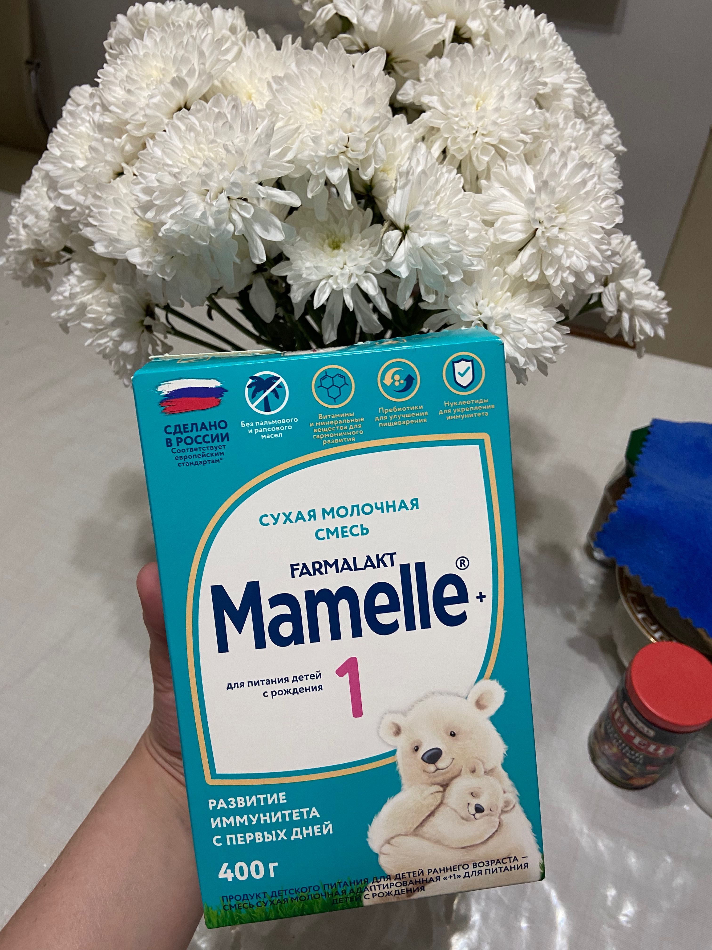 Детская сухая молочная смесь Mamelle