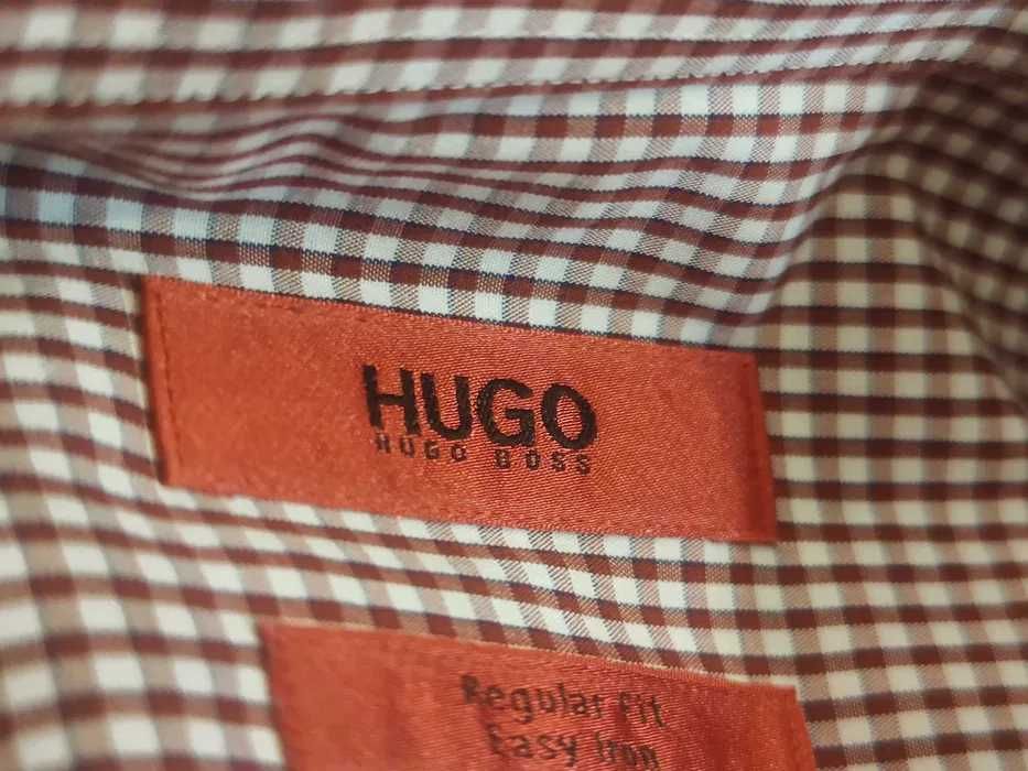 Camasa Hugo Boss - Checkered Burgundy