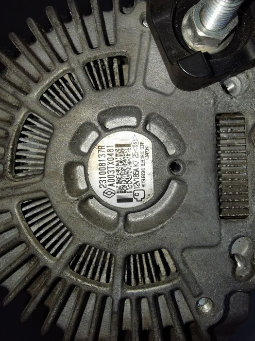 Alternator 185A 2.3 dci M9T Renault Master Opel movano 2015