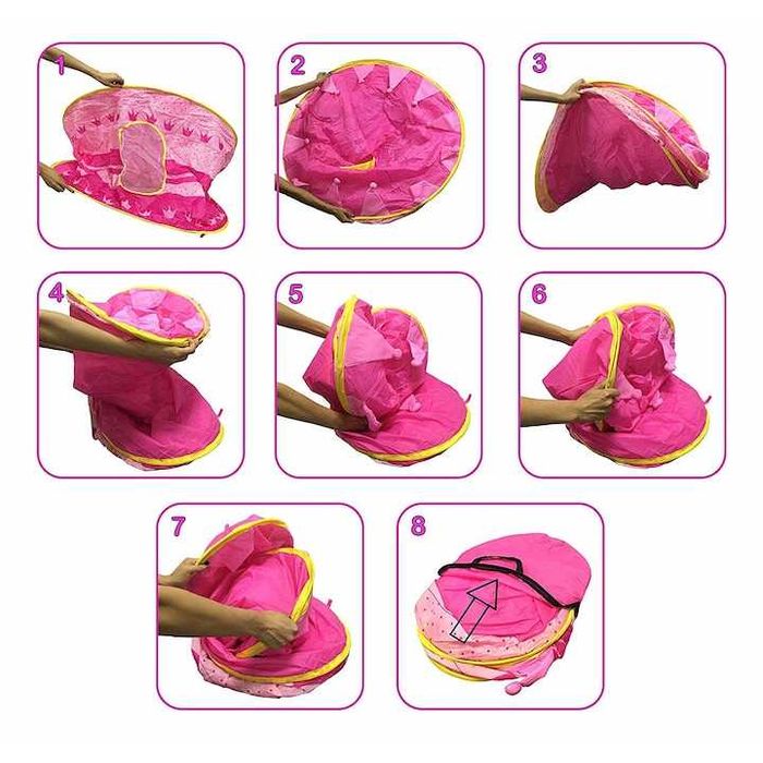 Детска платка за игра тип дворец и подарък ст. часовник " Клуб Winx"