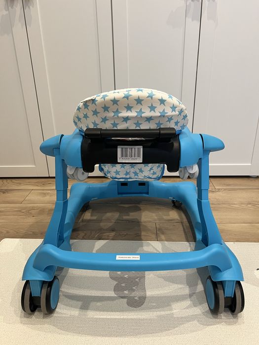 Детска проходилка 3 в 1 Chipolino - Самолетче, синя