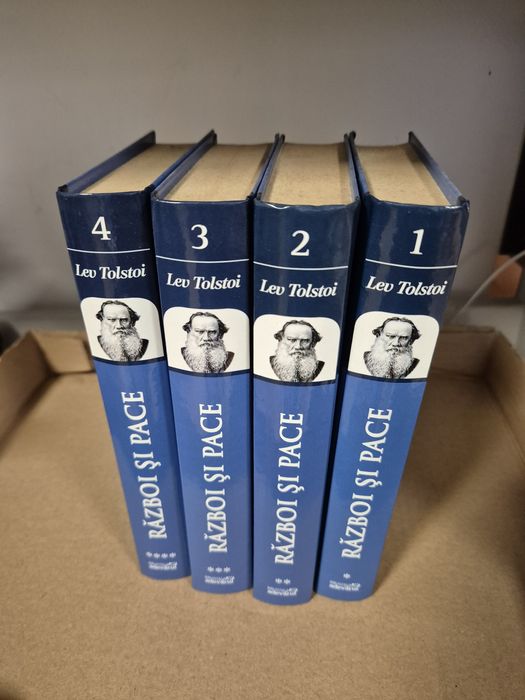 Război și pace lev Tolstoi 4 volume